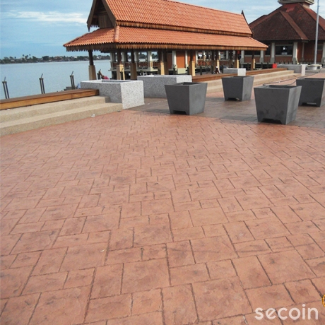 Ashler cut slate pattern